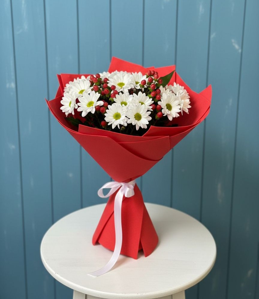 Букет цветов из: Хризантемы в Скоропусковском