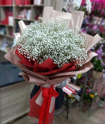 Букет цветов из: Гипсофила в Скоропусковском