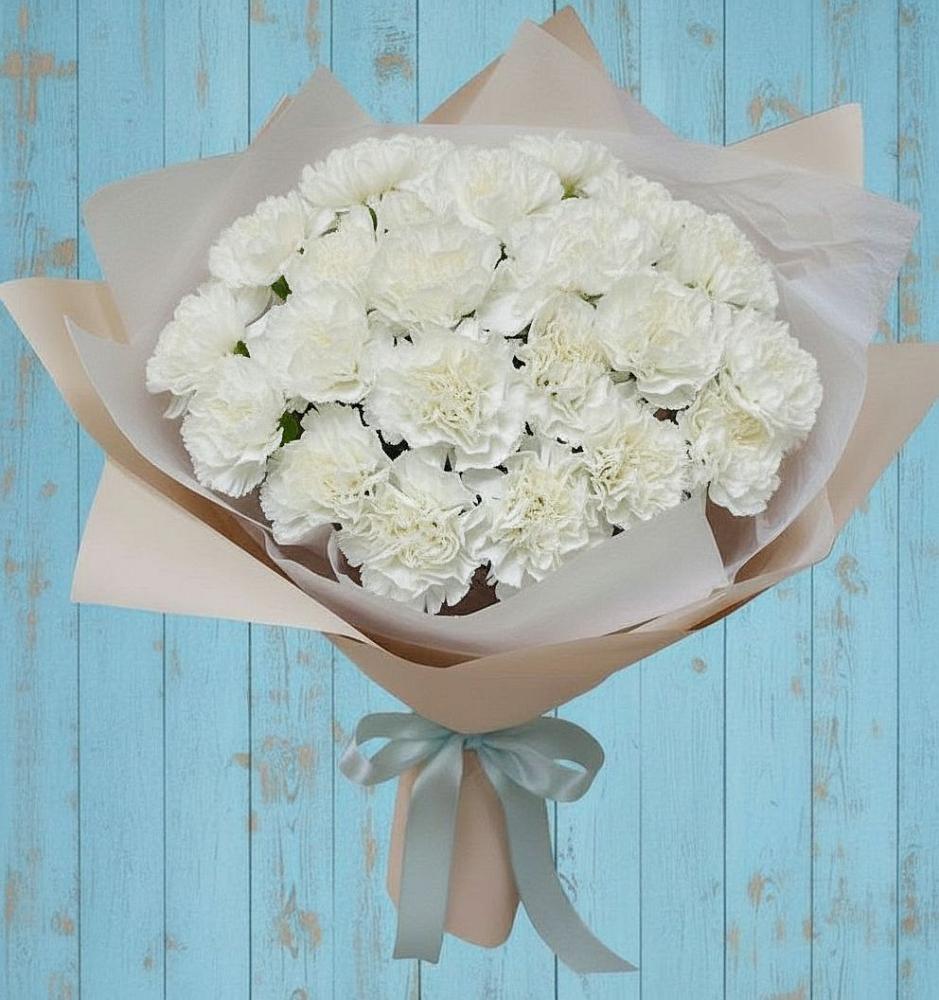 Букет цветов из: Гвоздики в Скоропусковском