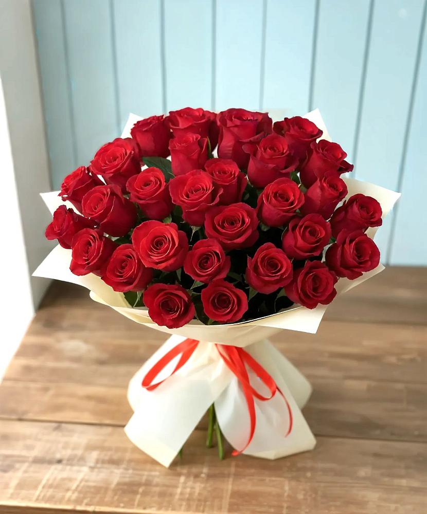Букет 29 Красных роз в Скоропусковском