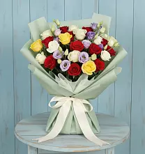 Букет цветов из:  Розы #REPLACE_PRED# Скоропусковском