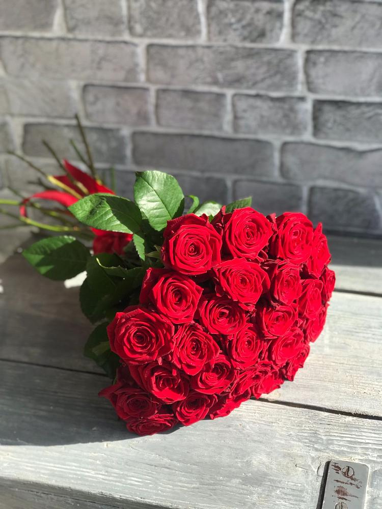Букет Красные розы Фридом в Скоропусковском