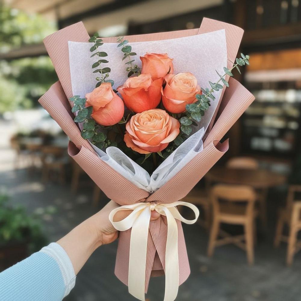 Букет цветов из: Розы в Скоропусковском