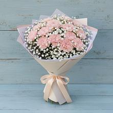 Букет цветов из:  Гвоздики #REPLACE_PRED# Скоропусковском