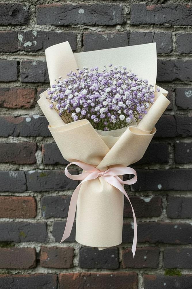 Букет цветов из: Гипсофила в Скоропусковском