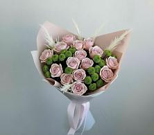 Букет цветов из:  Розы и Хризантемы в Скоропусковском