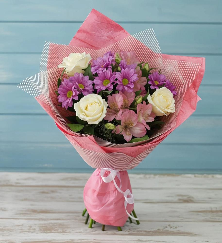 Букет цветов из: Герберы в Скоропусковском