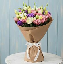 Букет цветов из:  Лизиантусы #REPLACE_PRED# Скоропусковском